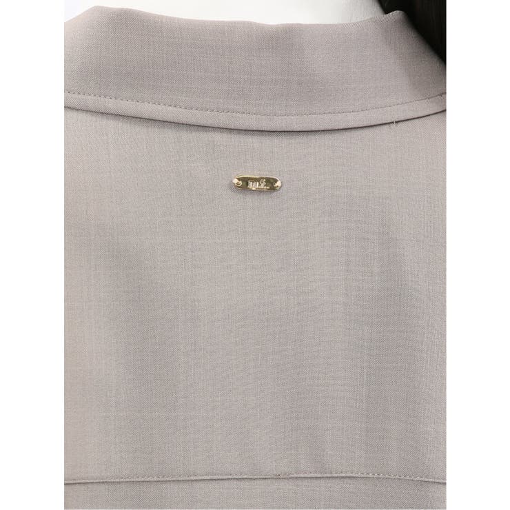 ドライタッチ カルゼ シャツジャケット(セットアップ可能) | TAKA-Q WOMEN | 詳細画像19 