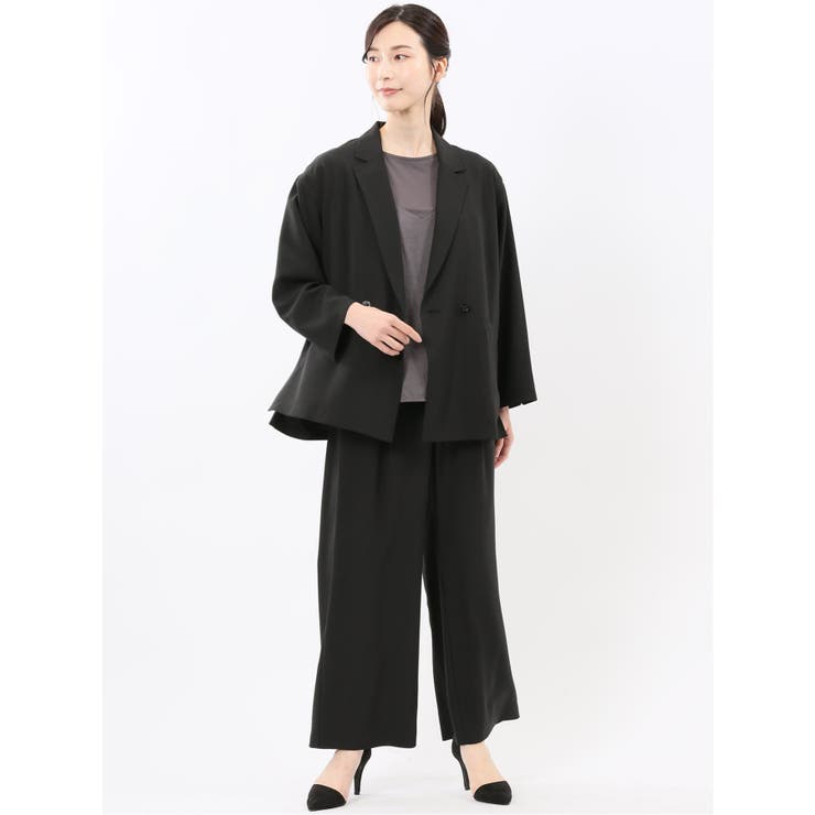 ドライタッチ カルゼ シャツジャケット(セットアップ可能) | TAKA-Q WOMEN | 詳細画像5 