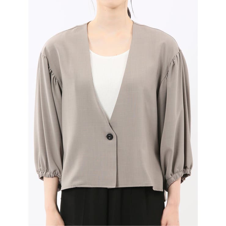 ドライタッチ カルゼ シャツアウター(セットアップ可能) | TAKA-Q WOMEN | 詳細画像16 