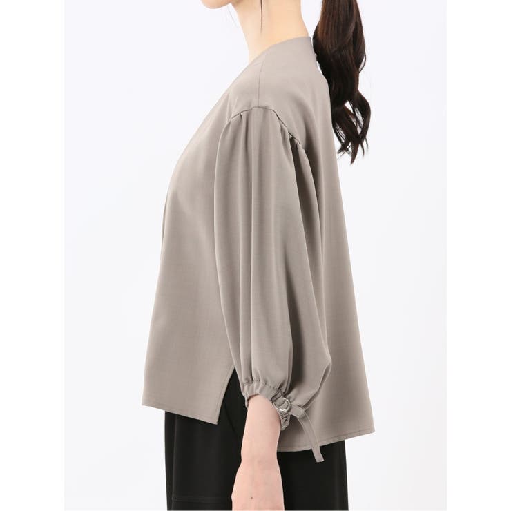 ドライタッチ カルゼ シャツアウター(セットアップ可能) | TAKA-Q WOMEN | 詳細画像17 