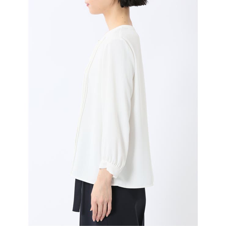 ピンタック 8分袖プルオーバーブラウス  | TAKA-Q WOMEN | 詳細画像19 