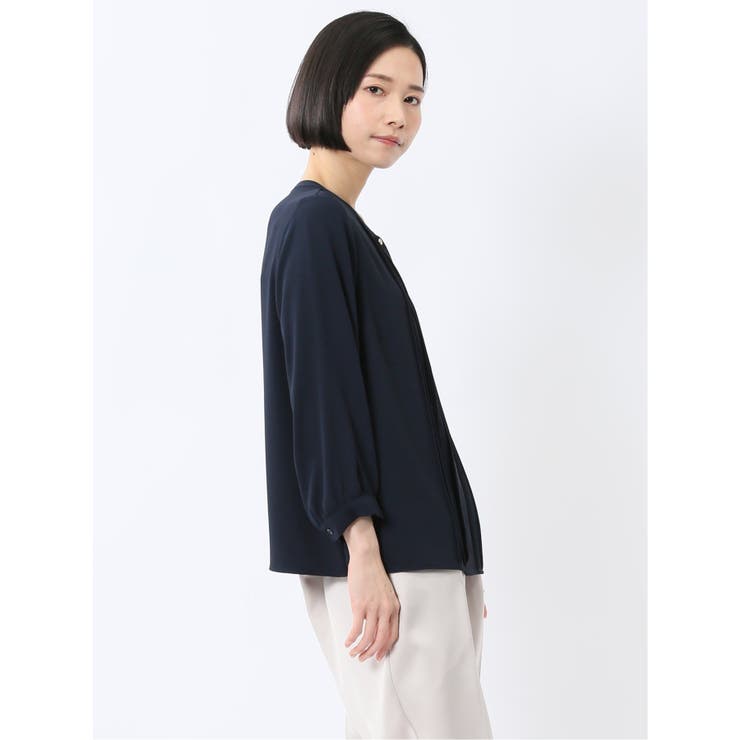 ピンタック 8分袖プルオーバーブラウス  | TAKA-Q WOMEN | 詳細画像27 