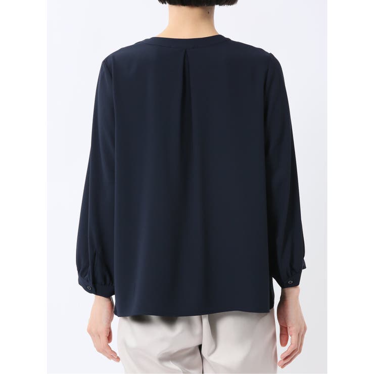 ピンタック 8分袖プルオーバーブラウス  | TAKA-Q WOMEN | 詳細画像31 