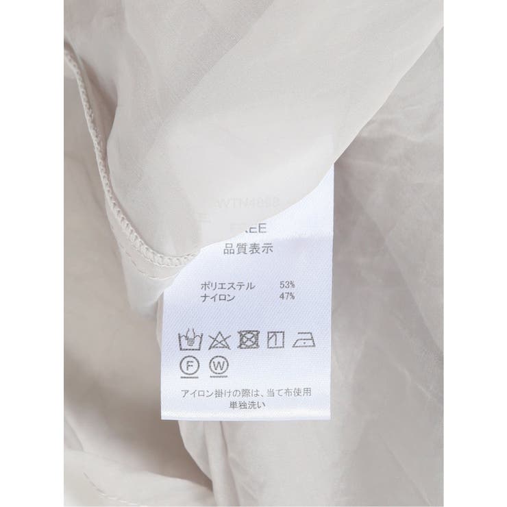 ハンチ/HUNCH シアーバルーン スリーブブラウス | TAKA-Q WOMEN | 詳細画像14 