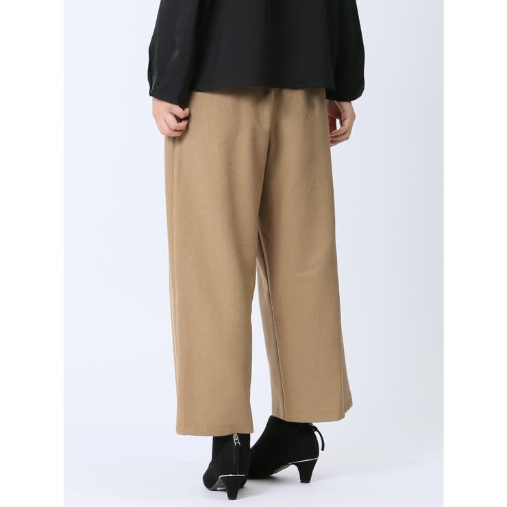 ツイードライク タックワイドパンツ | TAKA-Q WOMEN | 詳細画像13 