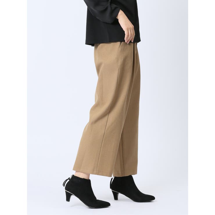 ツイードライク タックワイドパンツ | TAKA-Q WOMEN | 詳細画像14 