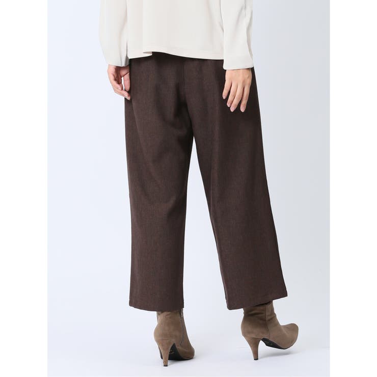 ツイードライク タックワイドパンツ | TAKA-Q WOMEN | 詳細画像23 