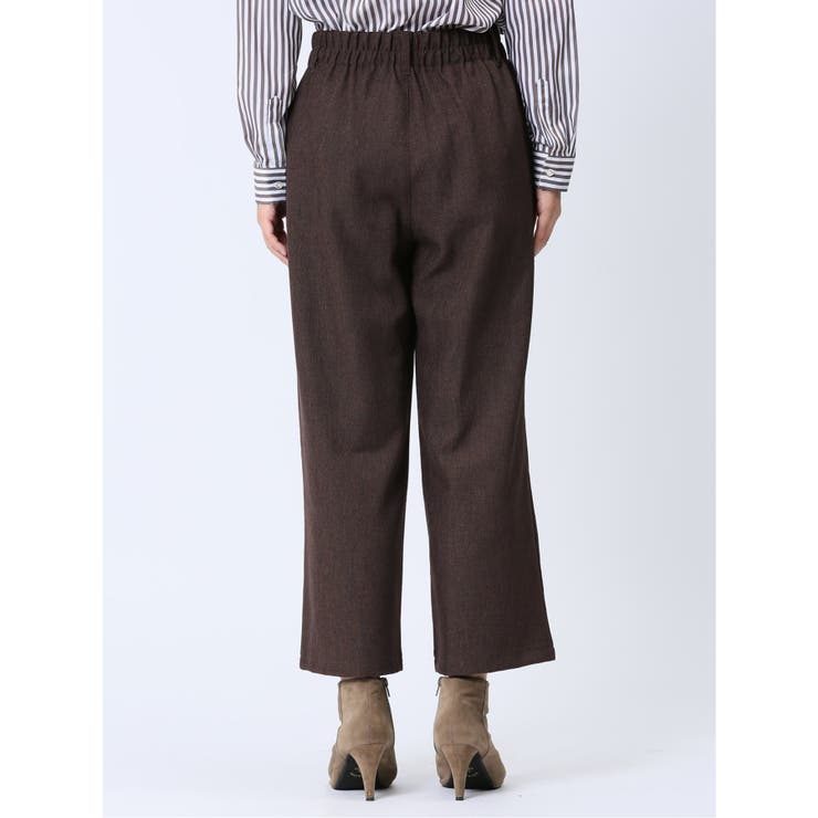 ツイードライク タックワイドパンツ | TAKA-Q WOMEN | 詳細画像27 