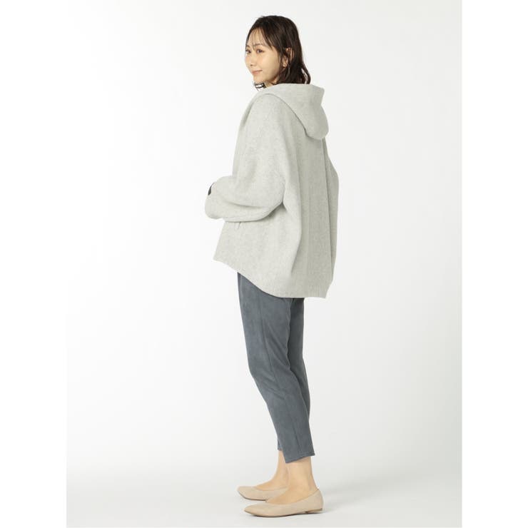 ストレッチ フェイクスエード ドロストパンツ | TAKA-Q WOMEN | 詳細画像14 