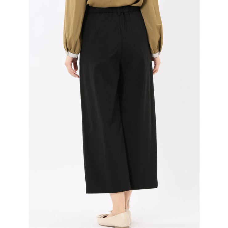 ストレッチ ボタン付き ワンタック ワイドパンツ | TAKA-Q WOMEN | 詳細画像20 