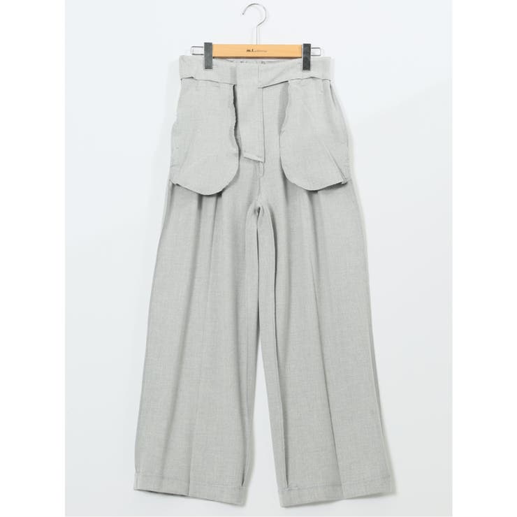 ストレッチ 両面起毛 ツータック ワイドパンツ | TAKA-Q WOMEN | 詳細画像11 