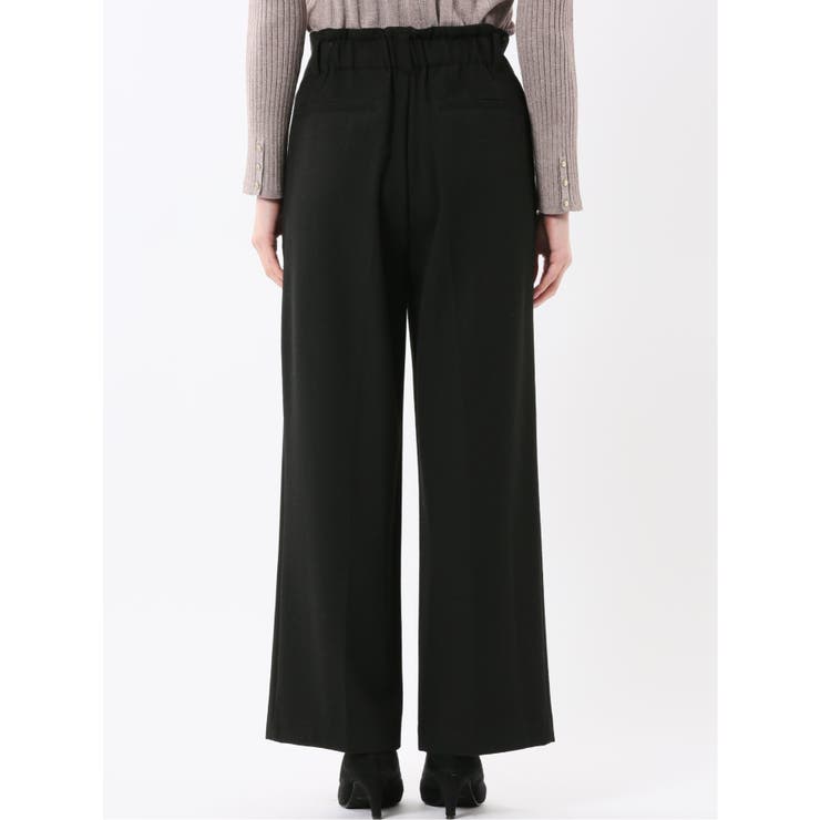 ストレッチ 両面起毛 ツータック ワイドパンツ | TAKA-Q WOMEN | 詳細画像20 