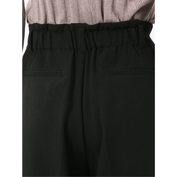 ストレッチ 両面起毛 ツータック ワイドパンツ | TAKA-Q WOMEN | 詳細画像22 