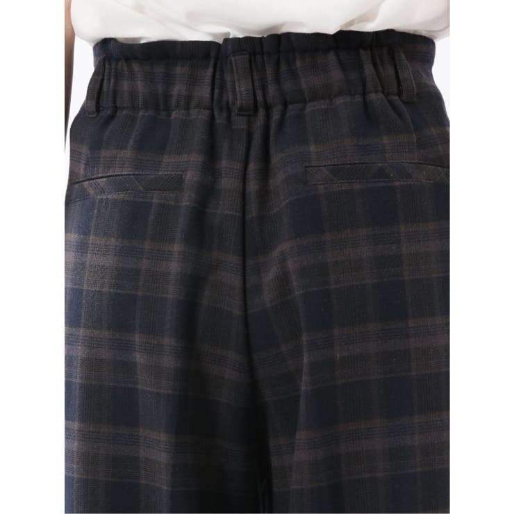 ストレッチ 両面起毛 ツータック ワイドパンツ | TAKA-Q WOMEN | 詳細画像40 