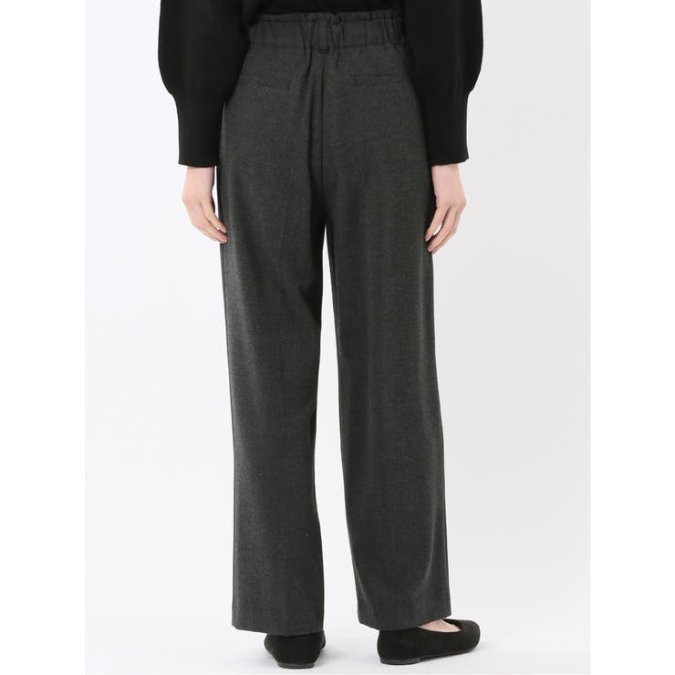 ストレッチ 両面起毛 ツータック ワイドパンツ | TAKA-Q WOMEN | 詳細画像42 