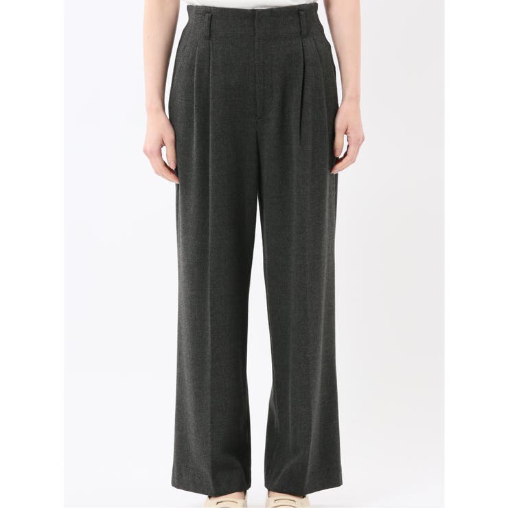 ストレッチ 両面起毛 ツータック ワイドパンツ | TAKA-Q WOMEN | 詳細画像45 