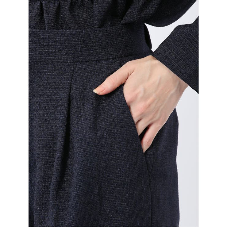 ツイード ストレートパンツ(セットアップ可能) | TAKA-Q WOMEN | 詳細画像21 