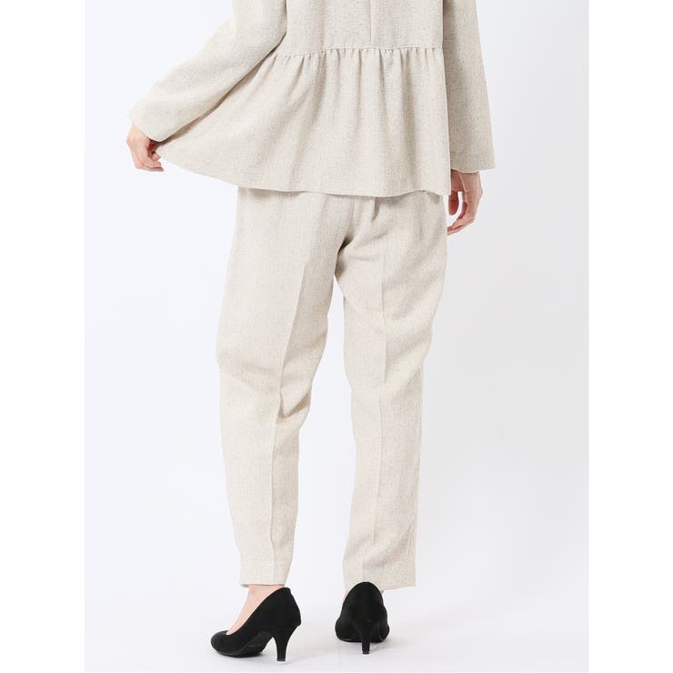 ツイード ストレートパンツ(セットアップ可能) | TAKA-Q WOMEN | 詳細画像3 