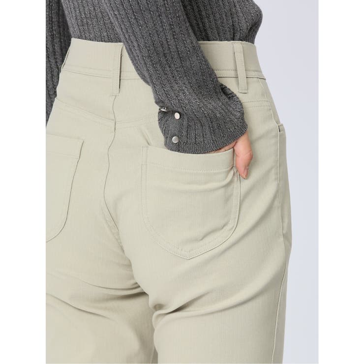 美シャイン ヘリンボンストレートパンツ | TAKA-Q WOMEN | 詳細画像20 