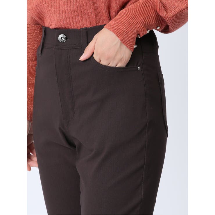 美シャイン ヘリンボンストレートパンツ | TAKA-Q WOMEN | 詳細画像29 
