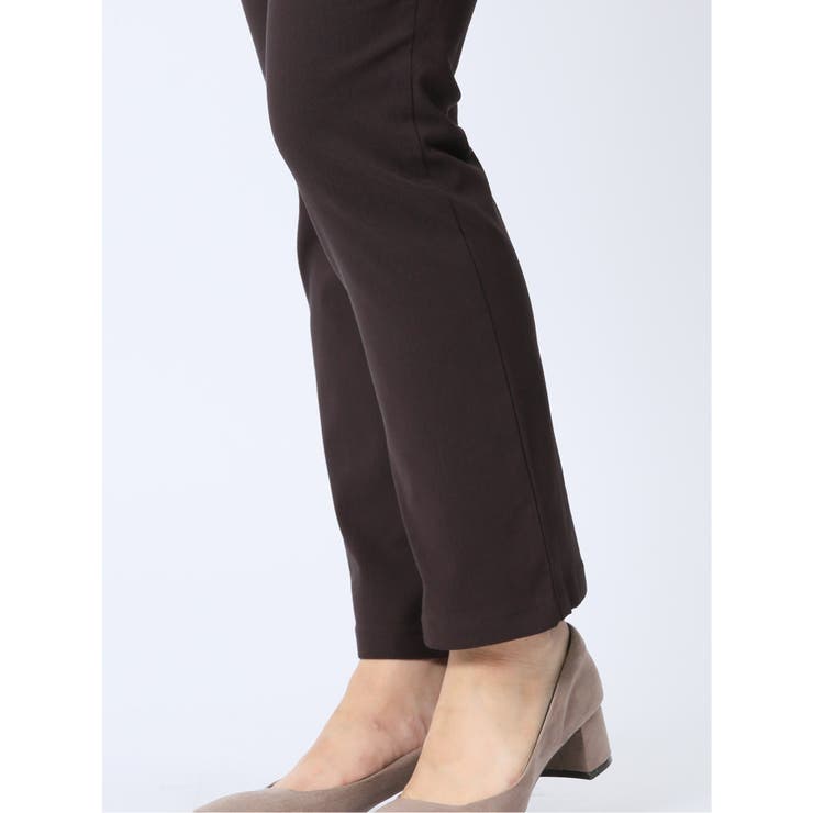 美シャイン ヘリンボンストレートパンツ | TAKA-Q WOMEN | 詳細画像31 