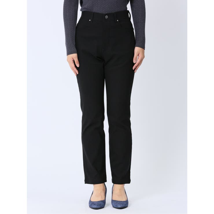 美シャイン ヘリンボンストレートパンツ | TAKA-Q WOMEN | 詳細画像5 