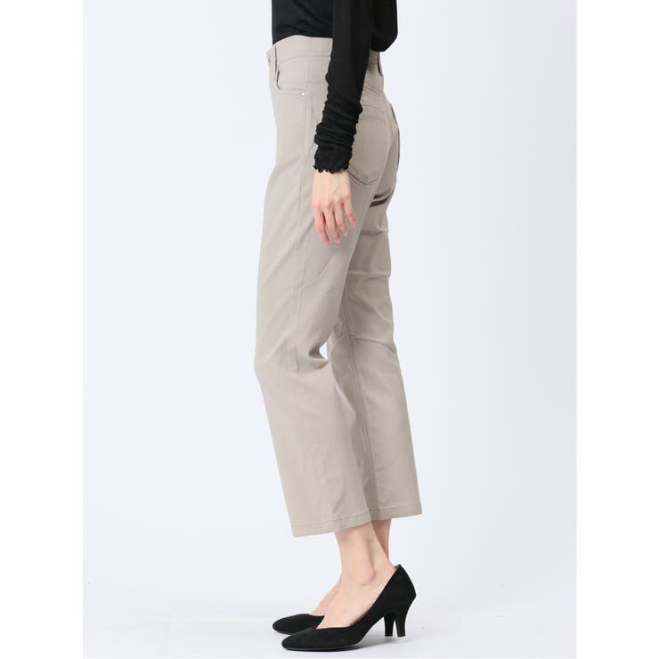 美シャイン ストレッチ ストレートパンツ[品番：TKQJ0021975