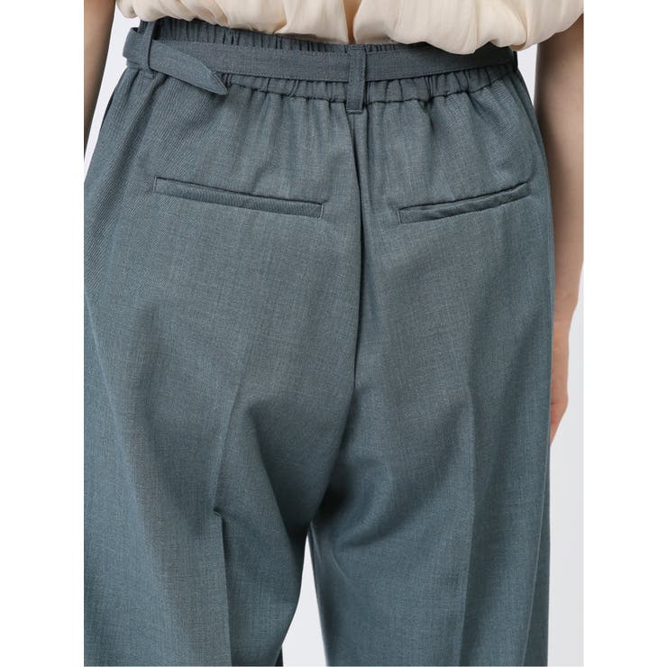 ベルト付き タックテーパードパンツ | TAKA-Q WOMEN | 詳細画像23 
