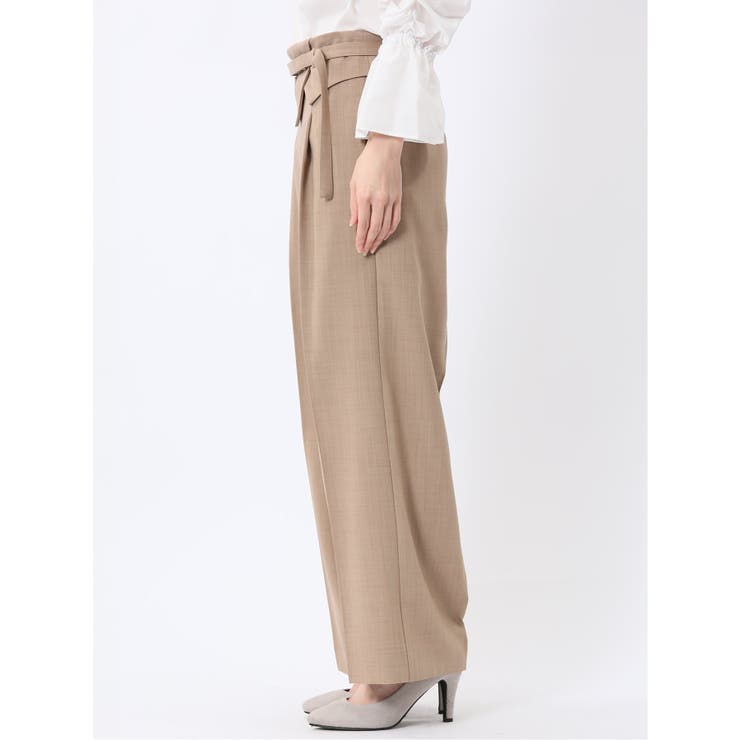 ウエストデザイン ワイドパンツ | TAKA-Q WOMEN | 詳細画像28 