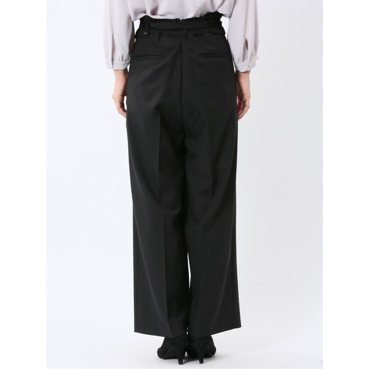 ウエストデザイン ワイドパンツ | TAKA-Q WOMEN | 詳細画像8 