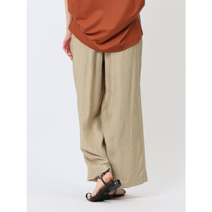 ハンチ/HUNCH COOL TOUCH タックストレートパンツ | TAKA-Q WOMEN | 詳細画像17 