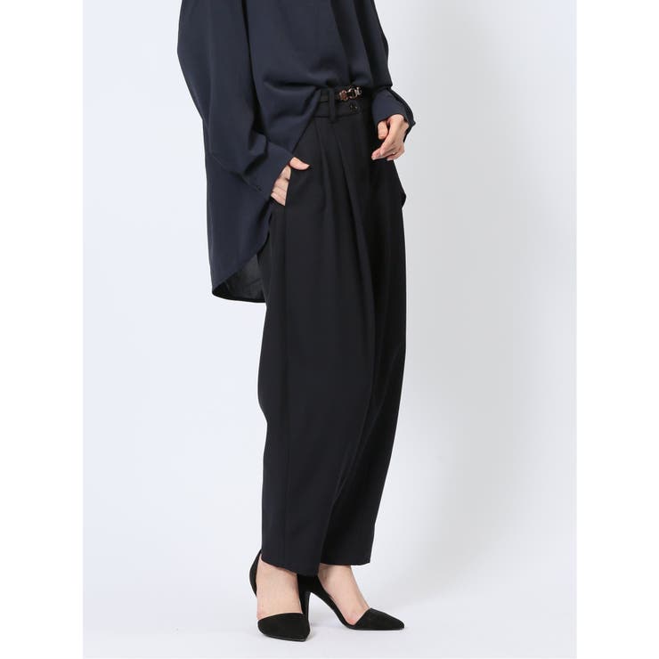 ストレッチ カーブパンツ(選べる2レングス) | TAKA-Q WOMEN | 詳細画像25 