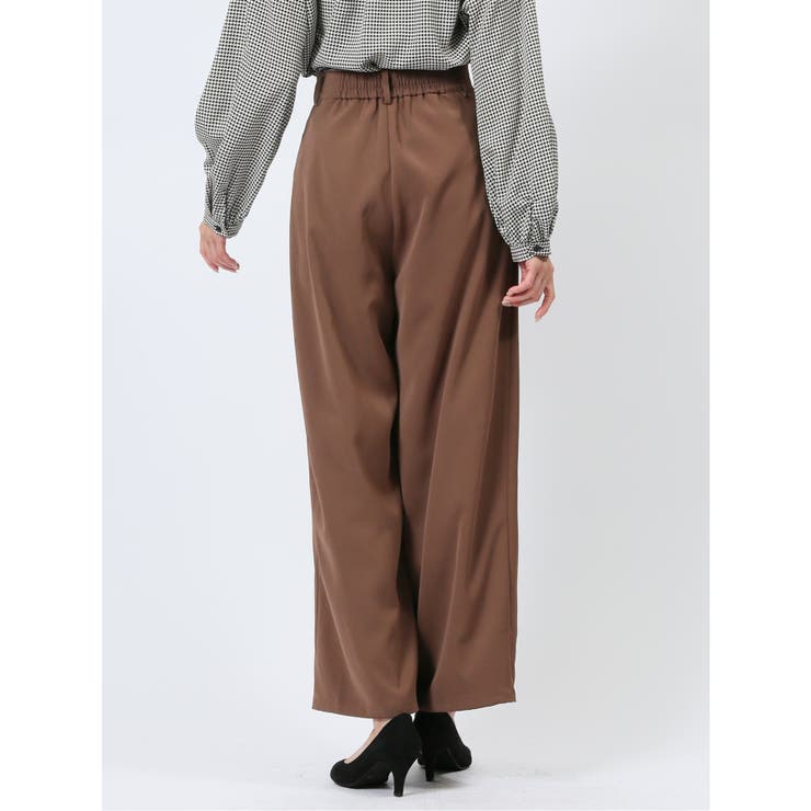 アシメラップ風 ワイドパンツ | TAKA-Q WOMEN | 詳細画像15 