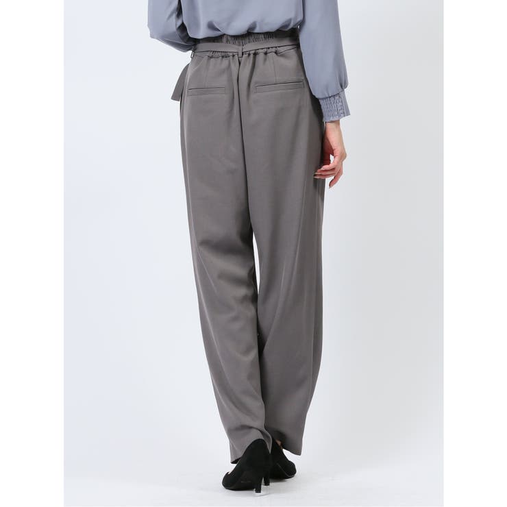 共ベルト付き ラップパンツ | TAKA-Q WOMEN | 詳細画像13 