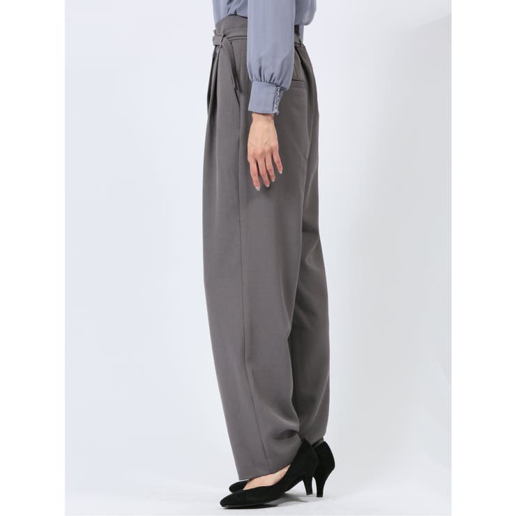 共ベルト付き ラップパンツ | TAKA-Q WOMEN | 詳細画像17 