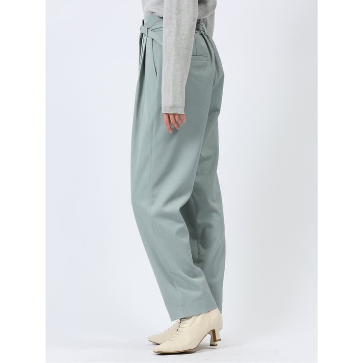 共ベルト付き ラップパンツ | TAKA-Q WOMEN | 詳細画像27 
