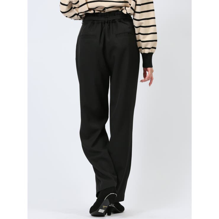 共ベルト付き ラップパンツ | TAKA-Q WOMEN | 詳細画像3 