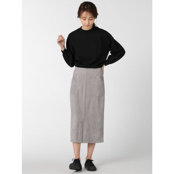 フェイクスエード セットアップ タイトスカート | TAKA-Q WOMEN | 詳細画像23 