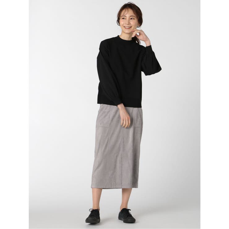 フェイクスエード セットアップ タイトスカート | TAKA-Q WOMEN | 詳細画像24 