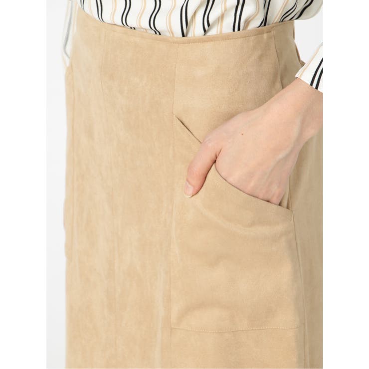 フェイクスエード セットアップ タイトスカート | TAKA-Q WOMEN | 詳細画像7 