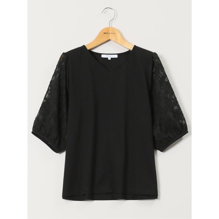 接触冷感 クルーネック オパール袖 プルオーバー | TAKA-Q WOMEN | 詳細画像11 