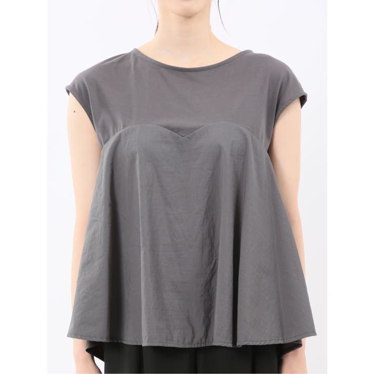 ビスチェ風切替 ペプラムプルオーバー | TAKA-Q WOMEN | 詳細画像19 