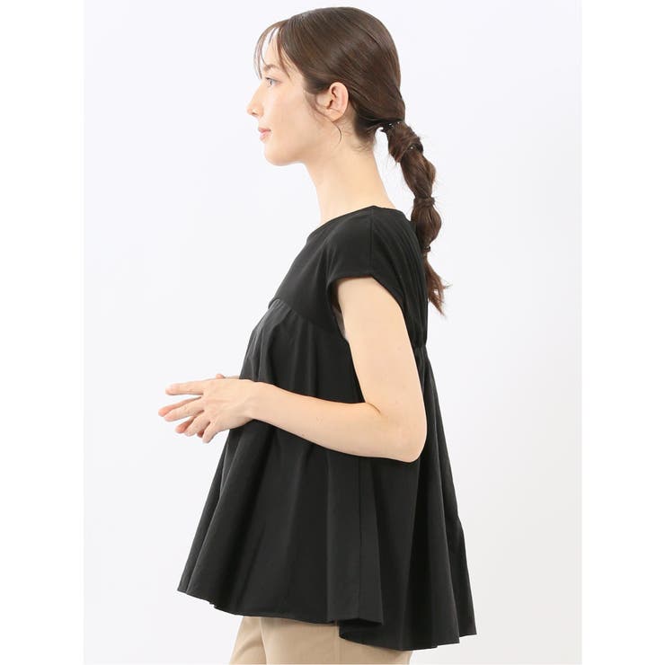 ビスチェ風切替 ペプラムプルオーバー | TAKA-Q WOMEN | 詳細画像2 