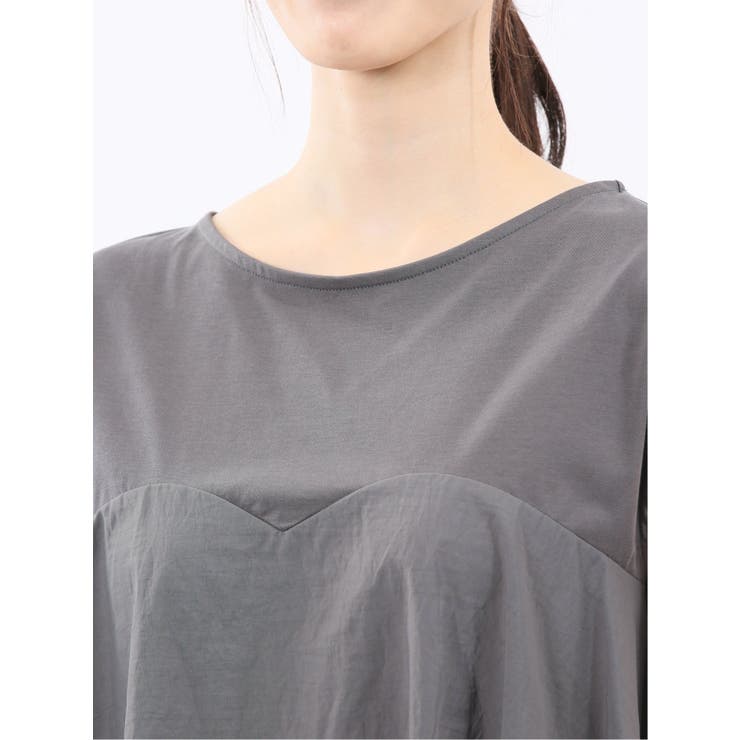 ビスチェ風切替 ペプラムプルオーバー | TAKA-Q WOMEN | 詳細画像22 