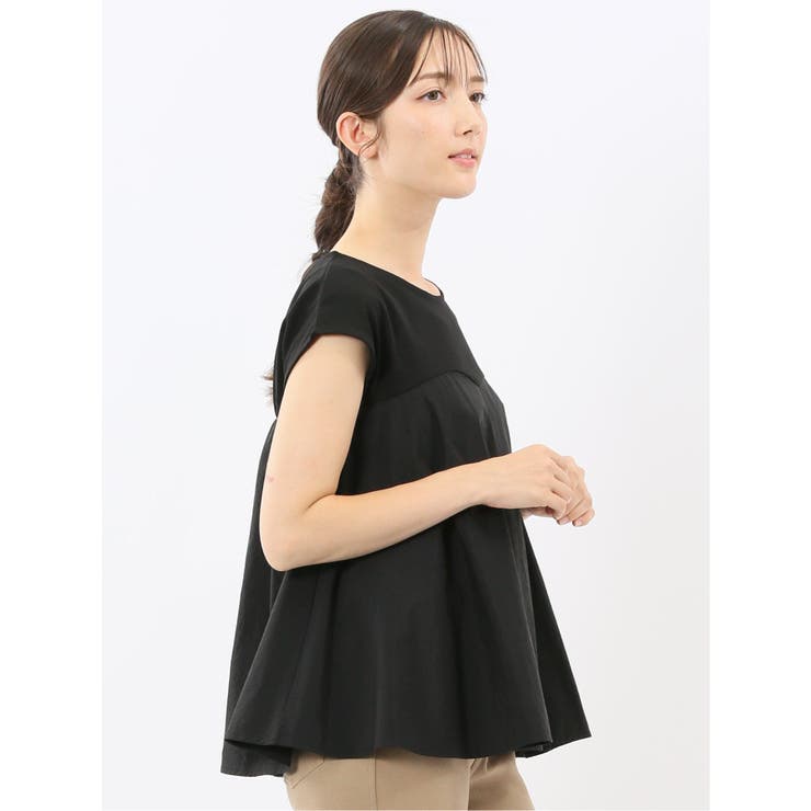 ビスチェ風切替 ペプラムプルオーバー | TAKA-Q WOMEN | 詳細画像4 