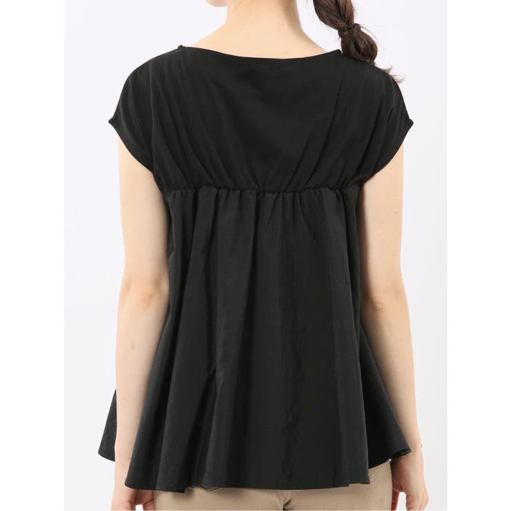 ビスチェ風切替 ペプラムプルオーバー | TAKA-Q WOMEN | 詳細画像8 