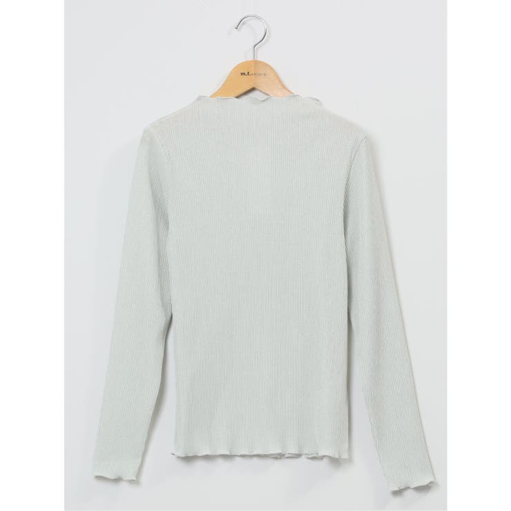 ラメプリーツメロー 長袖プルオーバー | TAKA-Q WOMEN | 詳細画像11 