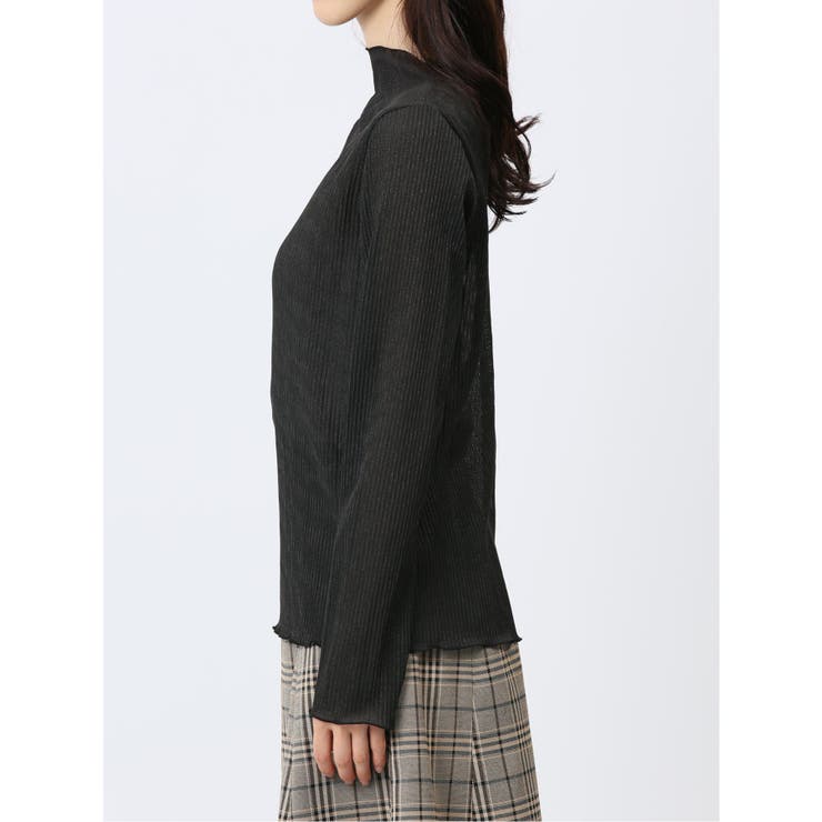 ラメプリーツメロー 長袖プルオーバー | TAKA-Q WOMEN | 詳細画像19 