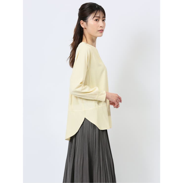 異素材切替 長袖プルオーバー | TAKA-Q WOMEN | 詳細画像28 