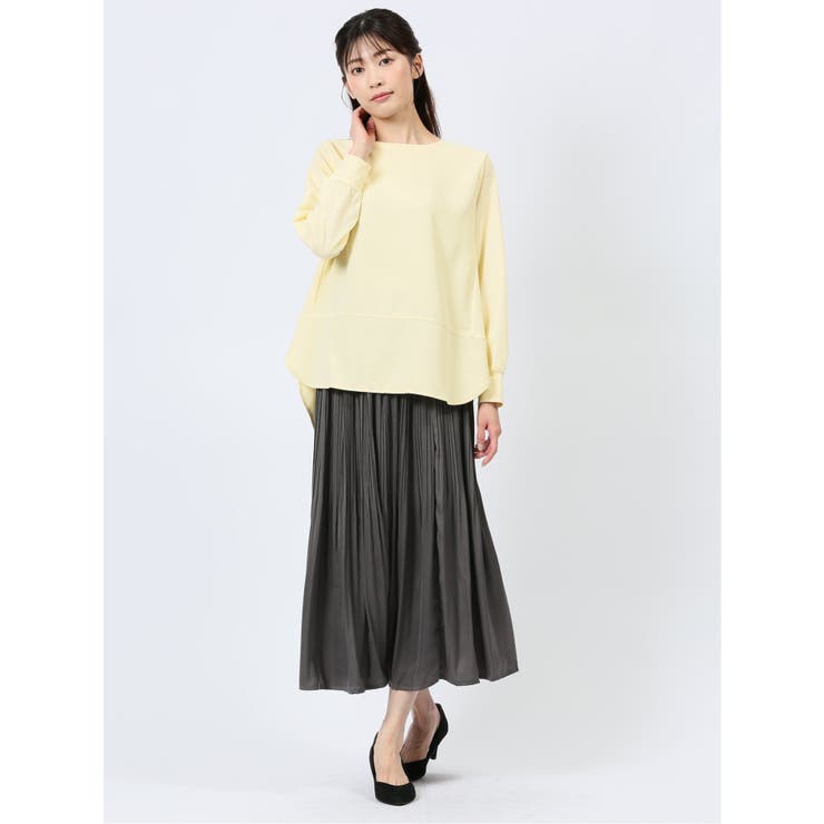 異素材切替 長袖プルオーバー | TAKA-Q WOMEN | 詳細画像29 